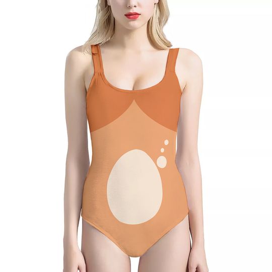 BlueyDad Bingo Heeler Swimsuit - Disney Vacation outfit