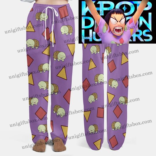 K-pop Demon Hunters Zoey's Turtle Pajama Pants | Kpop Demon Hunters | Huntr/x Huntrix Rumi Mira Zoey Jinu Baby Saja
