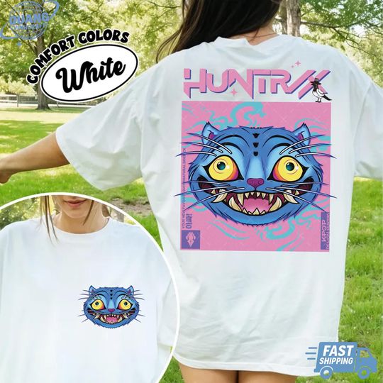 Kpop Demon Hunters Tiger Shirt, Merch Kpop Shirt, Hunters Tiger fan, Derpy Tiger And Bird Demon Hunter Tiger Tee,Kpop Demon Hunters Shirt