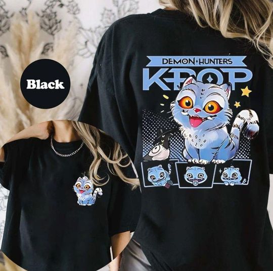 Kpop Demon Hunters Tiger Shirt, Kpop Huntrix Pin Shirt, Demon Hunter Tiger Tee, Jinu Manga Shirt, Demon Hunter Merch, Saja Girls Fan