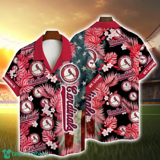St. Louis Team Cardinalss Hawaiian Shirt