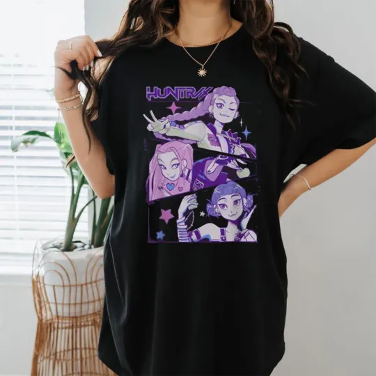 K-Pop Demon Hunters Saja Boys Shirt, Idol-Inspired Anime Kpop Saja Boys T-Shirt