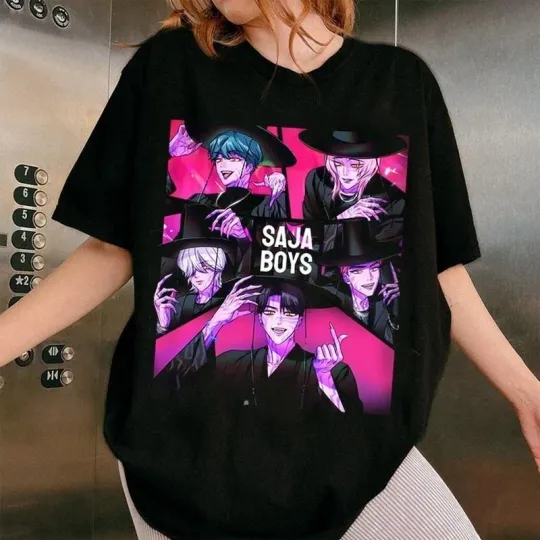 Saja Boys Kpop Demon Hunter Jinu Abby Romance Baby Mystery Kids Adults T-Shirt