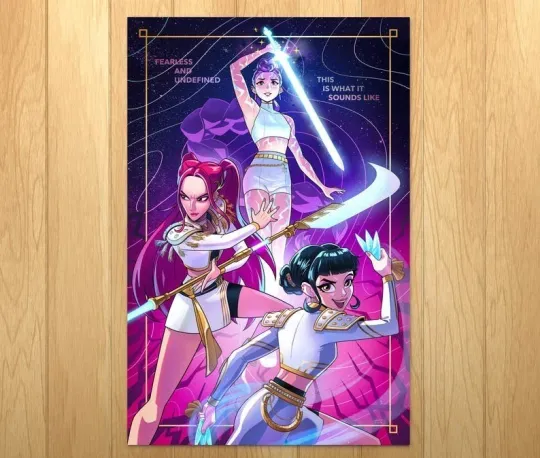 K-Pop Demon Hunters - Art 2025 Poster