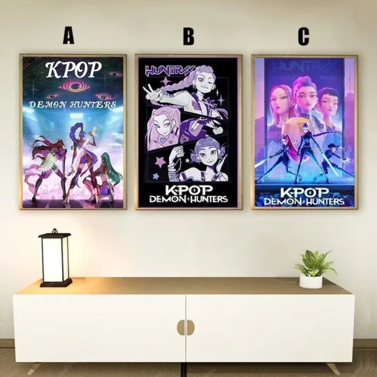 KPop Demon Hunters (2025) Movie Poster