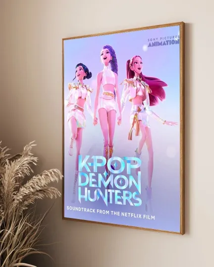 Kpop Demon Hunters - Vintage Movie Poster 2025 New Movie Poster