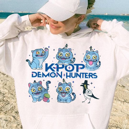 Kpop Hunter Tiger Shirt for Fans, Huntrix Jinu T Shirt, Saja Girls Tee, Kpop Movie Inspired Gift