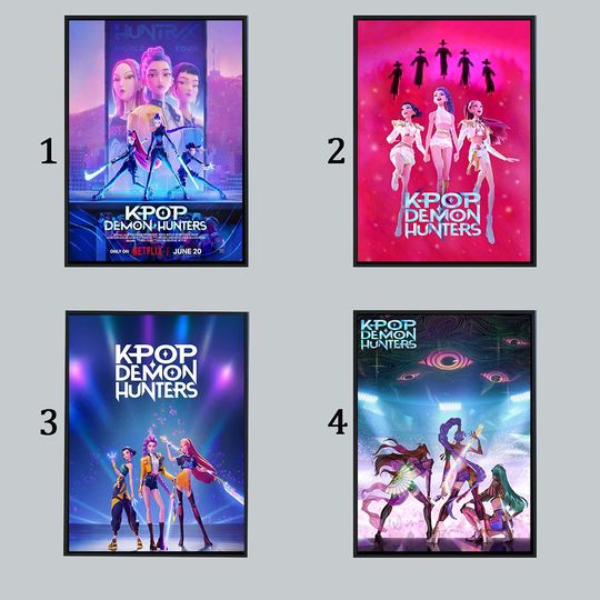 K-Pop Demon Hunters June 2025 Movie Poster