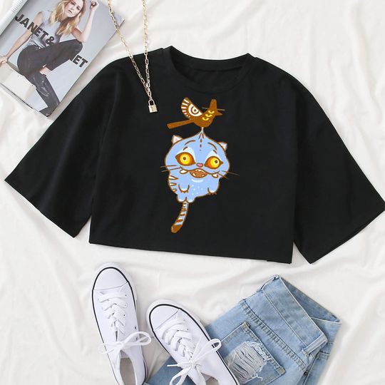 Hot Anime K-Pop Demon Hunters Tiger Crop Top for Women