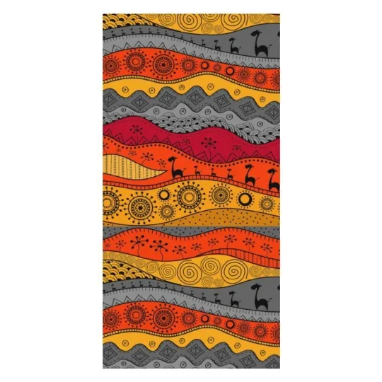 The Wild Microfiber Beach Towel Lightweight Thin Sand Free Quick Dry Absorbent