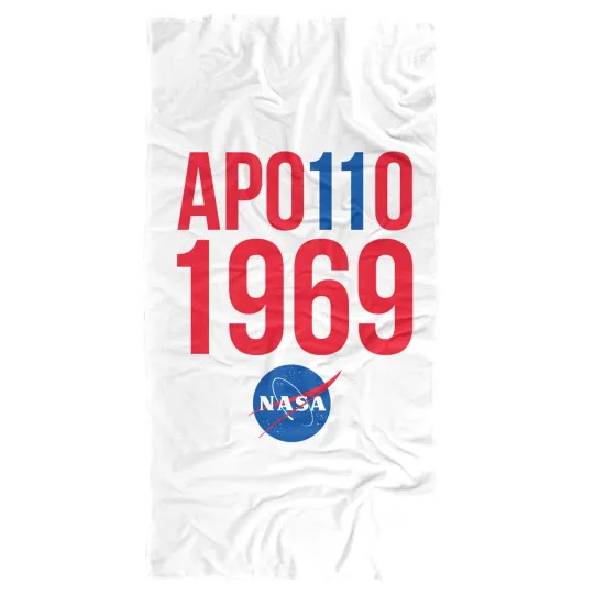 NASA 1969 Officially Licensed Beach Towel 30"x60"