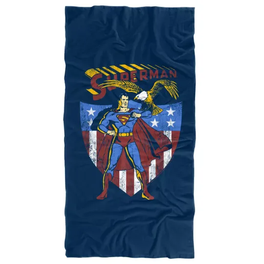 Superman All American Officially Licensed Beach Towel 30"x60"