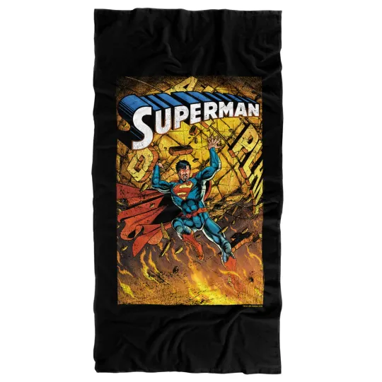 Superman One Officially Licensed Beach Towel 30"x60"