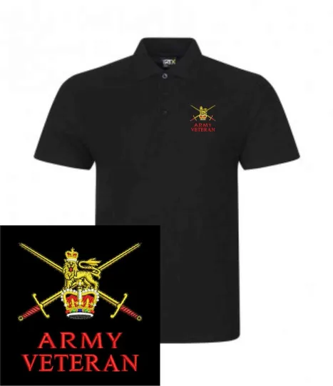 ARMY VETERAN POLO SHIRT