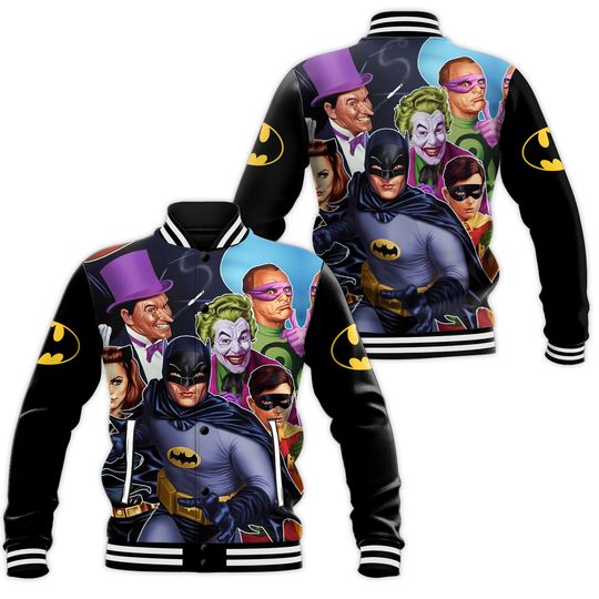 Batman And Amazing Characters Superheroes Fans Jacket