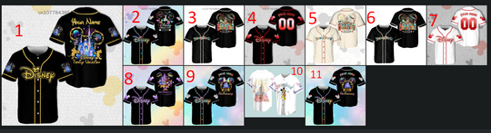 2024 New Disney 50th Anniversary Mickey Mouse Black Rainbow