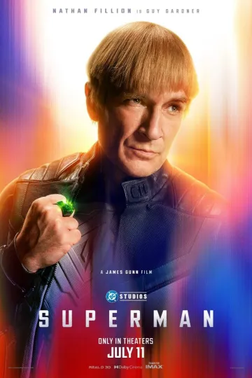 2025 Superman Movie Poster, Clark Kent Lois Lane DC David Corenswet