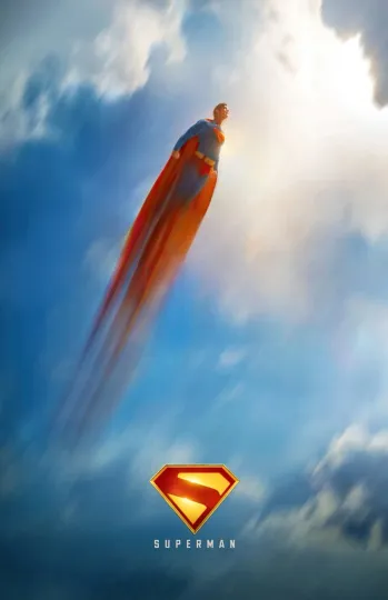 Superman Movie Poster - David Corenswet - 2025