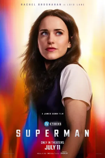 2025 Superman Movie Poster - Clark Kent Lois Lane DC David Corenswet