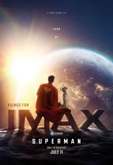 2025 Superman Film Poster