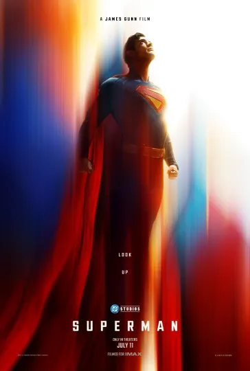 2025 Superman Movie Poster - Clark Kent Lois Lane DC David Corenswet