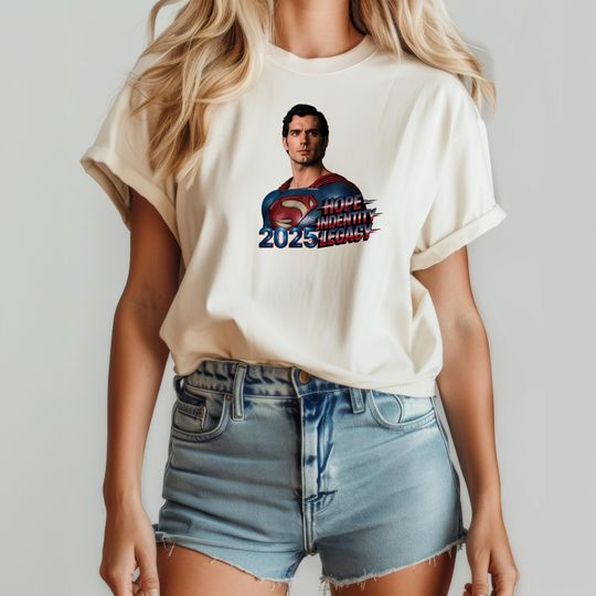 Superman 2025 Shirt | Retro DC Comics Tee | David Corenswet T-Shirt | Unisex Superhero Gift Tee