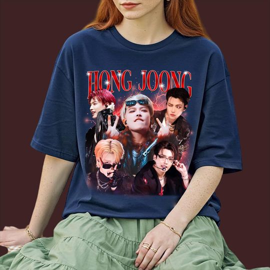 Hong Joong ATEEZ Graphic Shirt, ATEEZ World Tour In Your Fantasy Tshirt, Ateez Shirt ATEEZ Members Shirt Ateez Tour Shirt Ateez Kpop T-Shirt