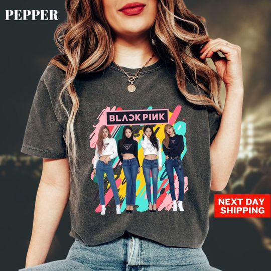 2025 Blackpink World Tour T-Shirt, Blackpink Concert 2025 Tee, Kpop Blackpink Merch, Outfit Fan Shirt