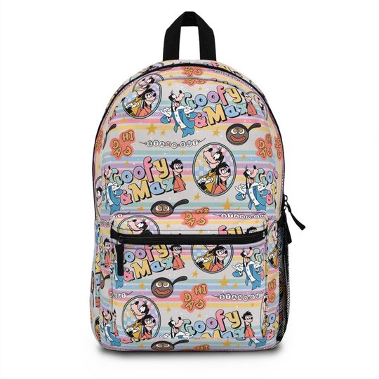 Goofy Movie Backpack, Disney Backpack, Back to School, Disney Bag, Kids Backpack, Travel Bag, Disney Bound, Disney Trip Accessories