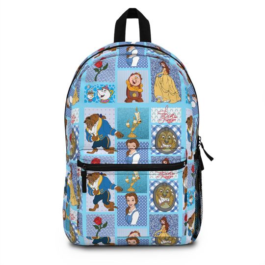 Beauty and the Beast Backpack, Disney Backpack, Back to School, Disney Bag, Kids Backpack, Travel Bag, Disney Bound, Disney Trip Accessories