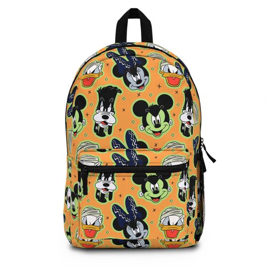 Mickey Mouse Halloween Backpack, Disney Backpack, Disney Bag, Kids Backpack, Travel Bag, Disney Bound, Disney Trip Accessories