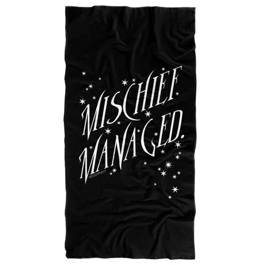 Harry Potter Mischief Managed 4 Officially Licensed Beach Towel 30"x60"