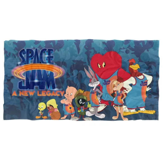 Space Jam: A New Legacy Toon Squad Officially Licensed Beach Towel 30"x60"