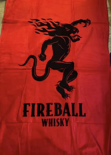 Fireball Beach Towel