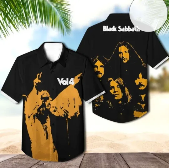 Black Sabbath Vol 4 Hawaiian Shirt