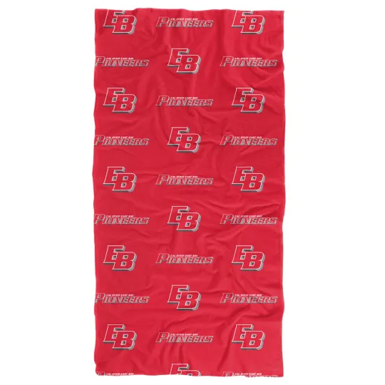 California State University, East Bay Beach Towel/Bath Towel, 30"x60" Logo