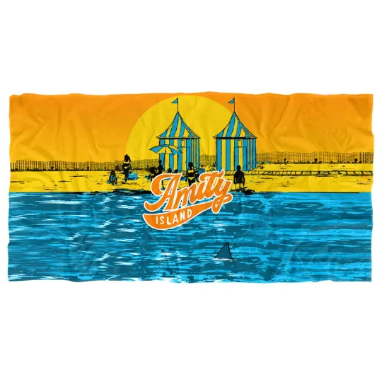 Jaws, 30"x60" Amity Island Beach Towel