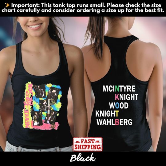 NKOT Block 2025 Tour Merch, NK on The Block The Right Stuff Tour 2025 Tank Top, NKOT Block Concert And Fan Tank Top, NK on The Block Shirt