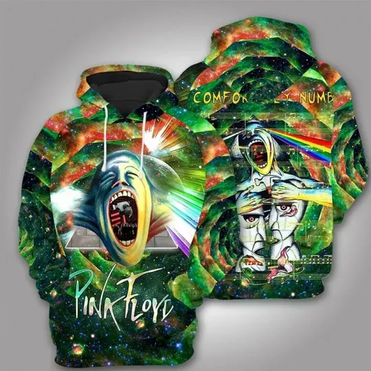 3D Unisex T-Shirt Pink Floyd Unisex T-Shirt Size Xs-6XL