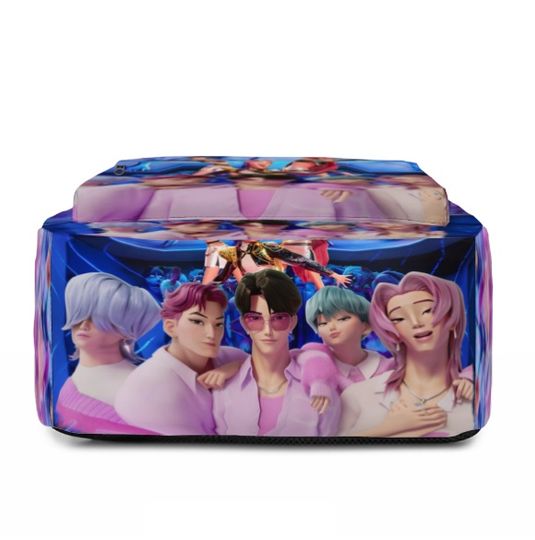 Kpop Demons Huntrix Hunters Backpack for Men, Women, and Teens