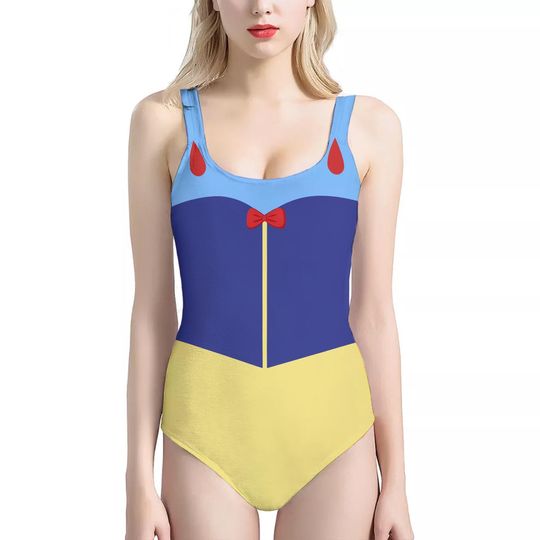 Snow Princess Swimsuit Costume Halloween Cosplay