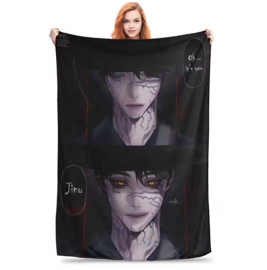 KPop Demon Hunters Fleece Blanket for Couch, Chair, or Bed, Back To School Gift For Kids