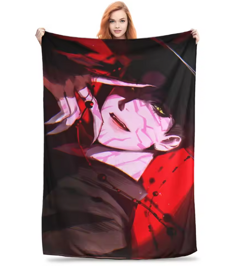 KPop Demon Hunters Anime Fleece Blanket