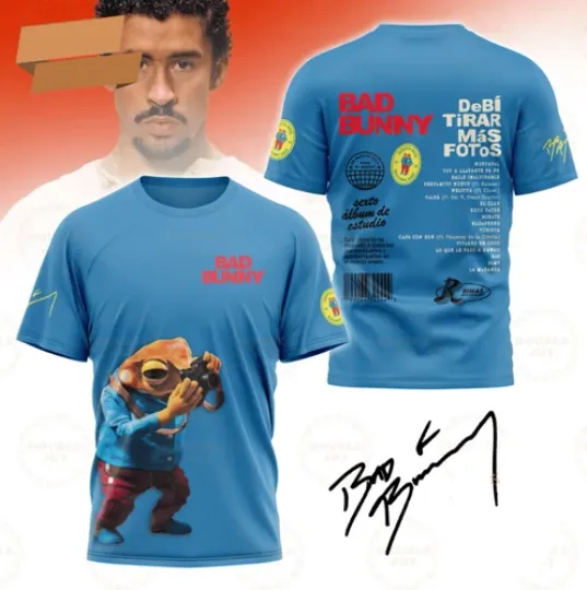 Bad Bunny DeBi Tirar Mas Fotos AOP 3D T-Shirt
