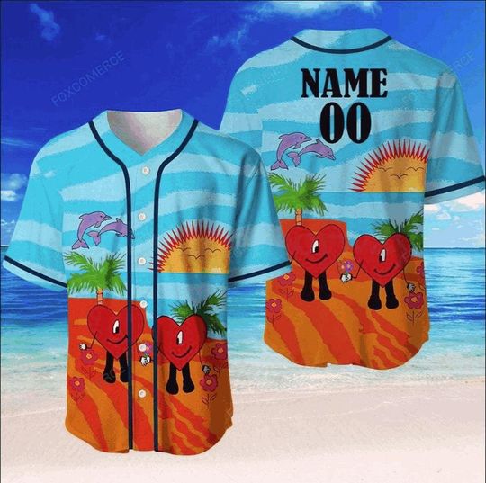 Bad Bunny Baseball Jersey Shirt Un Verano Sin Ti Concert Outfit