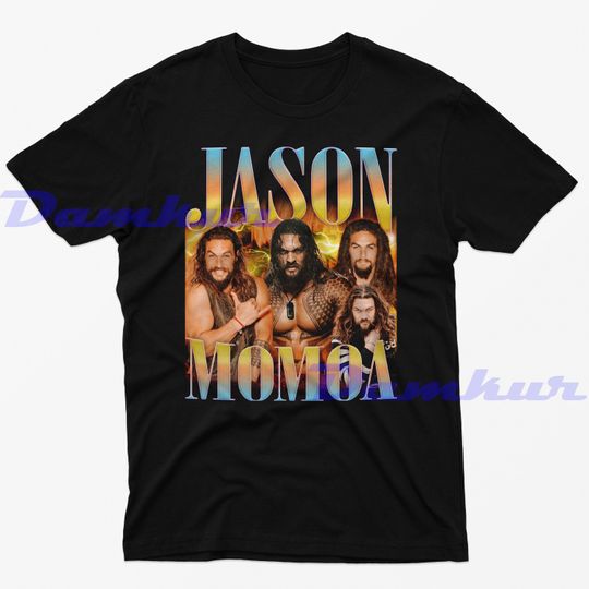 Jason Mamoa Retro 90's Shirt, Jason Momoa Tshirt, Jason Momoa Tee, Jason Momoa Shirt, Jason Momoa Vintage Merch, Jason Mamona Fan Tee