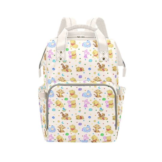 Baby Pooh and Friends Diaper Backpack- Baby Pooh and Friends Backpack - Disney Baby Bag - Disney Backpack