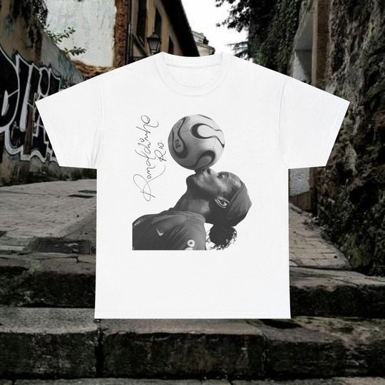 Ronaldinho Brazil Football Tee, CR7 Brazil Soccer Shirt, Samba Football Shirt, Brazilian Fan Gift