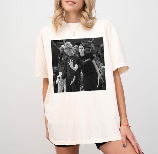 Comfort Colors Caitlin Clark x Sophie Cunningham T-Shirt, Indiana Basketball Women's Gift