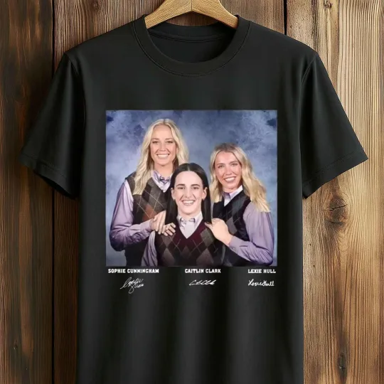 Sophie Cunningham, Caitlin Clark, Lexie Hull T-Shirt